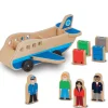 Melissa & Doug Passasjerfly Treleke m/ 4 figurer