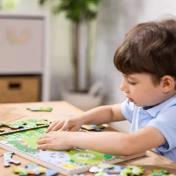 Melissa & Doug Tannhjul Puslespill 24 Brikker - Animal Chase