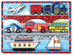 Melissa & Doug Trepuslespill 8 Brikker - Fremkomstmidler