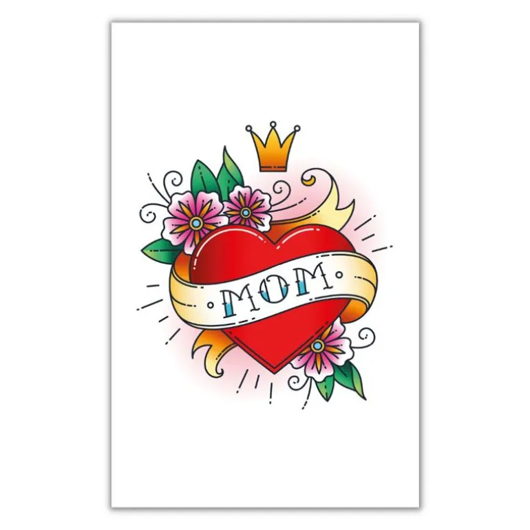 Midlertidig Tatovering - Mom