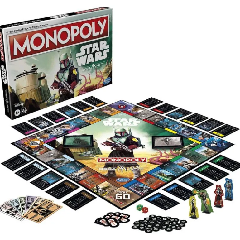 Monopoly Star Wars Boba Fett Brettspill