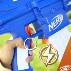 Nerf Fortnite Blaster m/ 10 skumpiler - Blue Shock