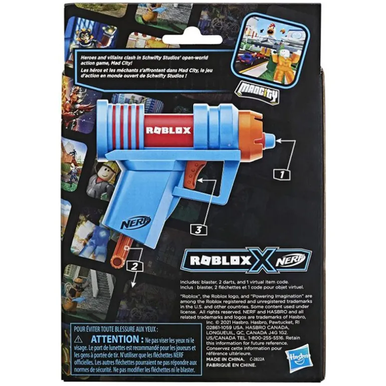 Nerf Roblox Blaster - Madcity: Plasma Ray