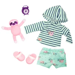 Our Generation Dukkeklær - Dovendyr Pysjamas