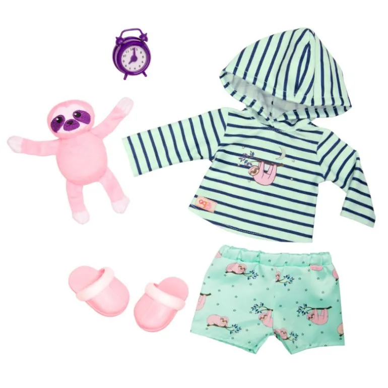 Our Generation Dukkeklær - Dovendyr Pysjamas