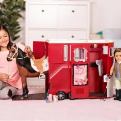 Our Generation Tilbehør - Fullt utstyrt hestehenger