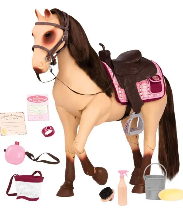 Our Generation Tilbehør - Morgan Hest med tilbehør