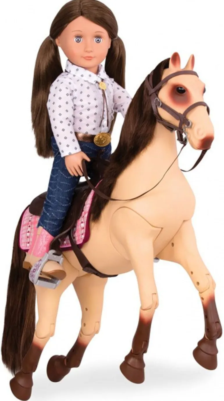 Our Generation Tilbehør - Morgan Hest med tilbehør