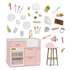 Our Generation Tilbehør - Elektrisk Cooking Island set