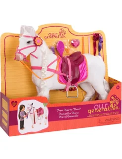 Our Generation Tilbehør - Hest med tilbehør