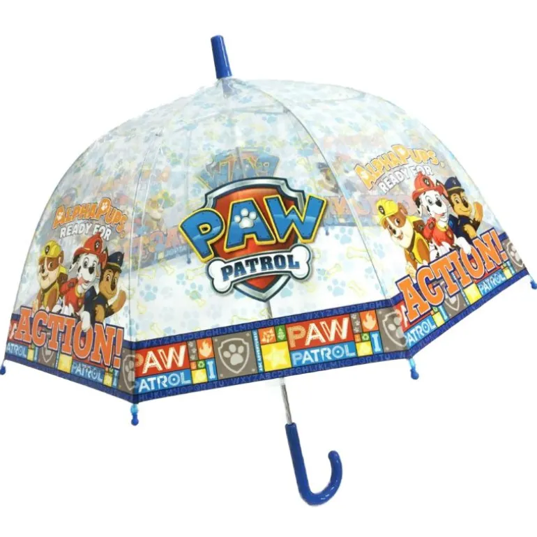 Paraply Transparant 72cm - Paw Patrol