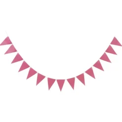 Party Banner 3,6 meter - Rosa