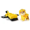 PAW Patrol Action Pup Figur m/ hoverboard - Rubble