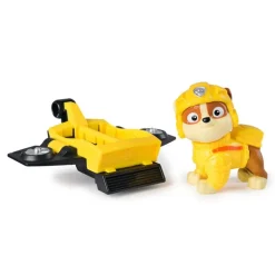PAW Patrol Action Pup Figur m/ hoverboard - Rubble