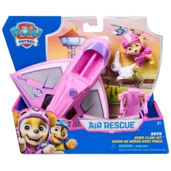 PAW Patrol Air Rescue Lekebil m/ figur - Skye's Hero Claw Toy Jet