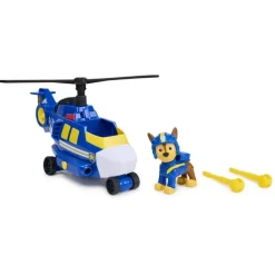 PAW Patrol Air Rescue Lekebil m/ figur - Chase's Hero Helicopter