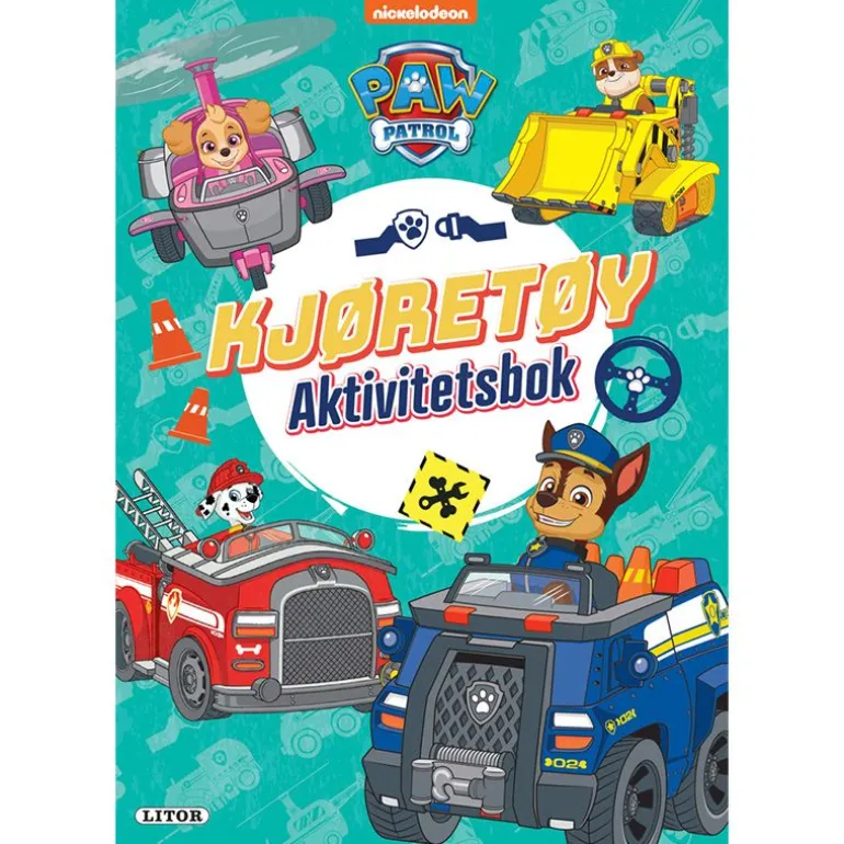Paw Patrol Aktivitetsbok med klistremerker