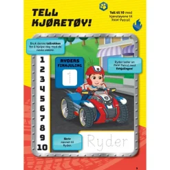 Paw Patrol Aktivitetsbok med klistremerker