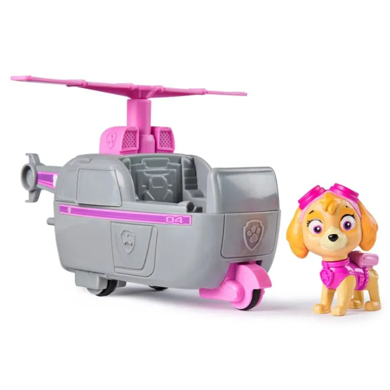 Paw Patrol Basic Lekebil 2.0 - Skye m/ helikopter
