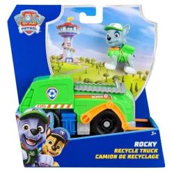 Paw Patrol Basic Lekebil 2.0 - Rocky m/ gjenburuksbil