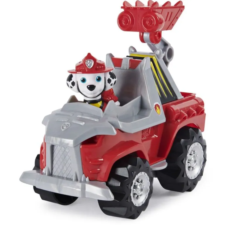 Paw Patrol Dino Rescue - Marshall med kjøretøy