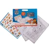 Paw Patrol Fargebok m/ 40 sider, fargestifter og klistremerker