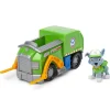 PAW Patrol Figur og Lekebil - Rocky: Recycle Truck