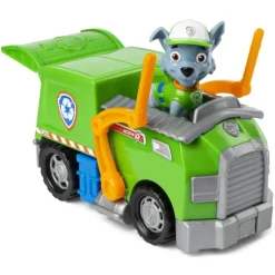 PAW Patrol Figur og Lekebil - Rocky: Recycle Truck