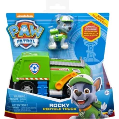 PAW Patrol Figur og Lekebil - Rocky: Recycle Truck