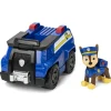 PAW Patrol Figur og Lekebil - Chase: Patrol Cruiser