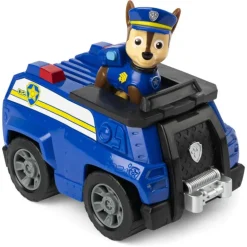 PAW Patrol Figur og Lekebil - Chase: Patrol Cruiser