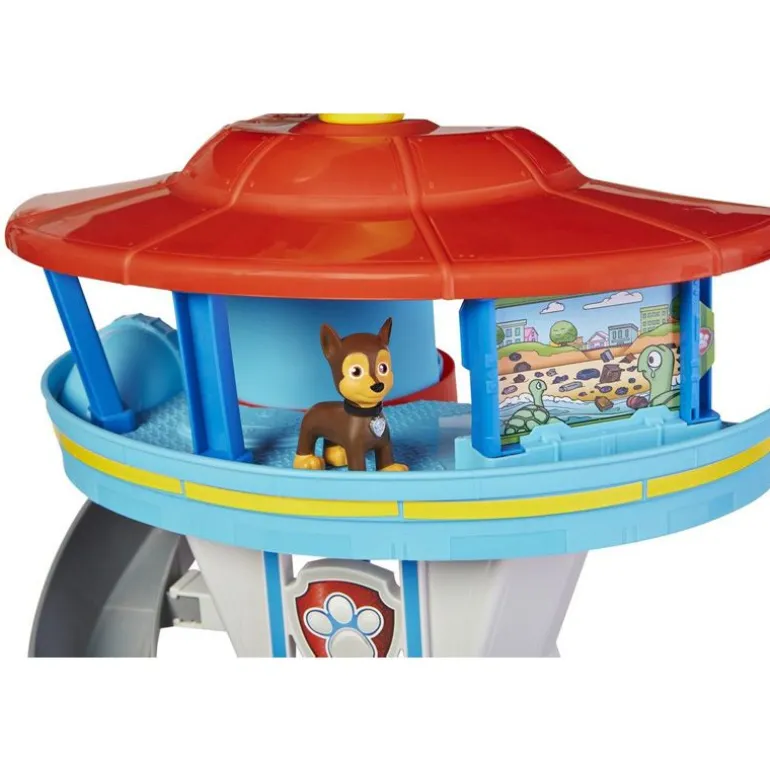 Paw Patrol Lekesett med kjøretøy og figur - Adventure Bay Utkikkstårn
