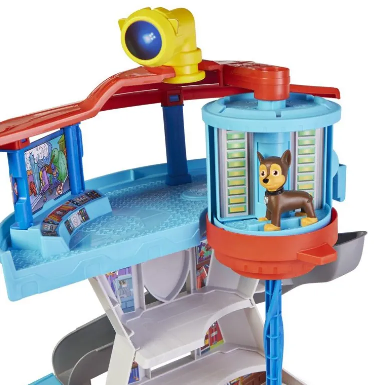 Paw Patrol Lekesett med kjøretøy og figur - Adventure Bay Utkikkstårn