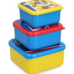 PAW Patrol Power Pup 3-Pakning Snack/Matboks