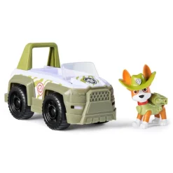 PAW Patrol Redningskjøretøy m/ figur - Tracker's Jungle Cruiser