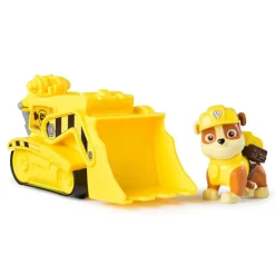 PAW Patrol Redningskjøretøy m/ figur - Rubble's Bulldoser