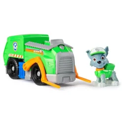 PAW Patrol Redningskjøretøy m/ figur - Rocky's Gjenbruksbil