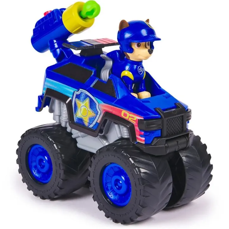 Paw Patrol Rescue Wheels Figur og Lekebil - Chase