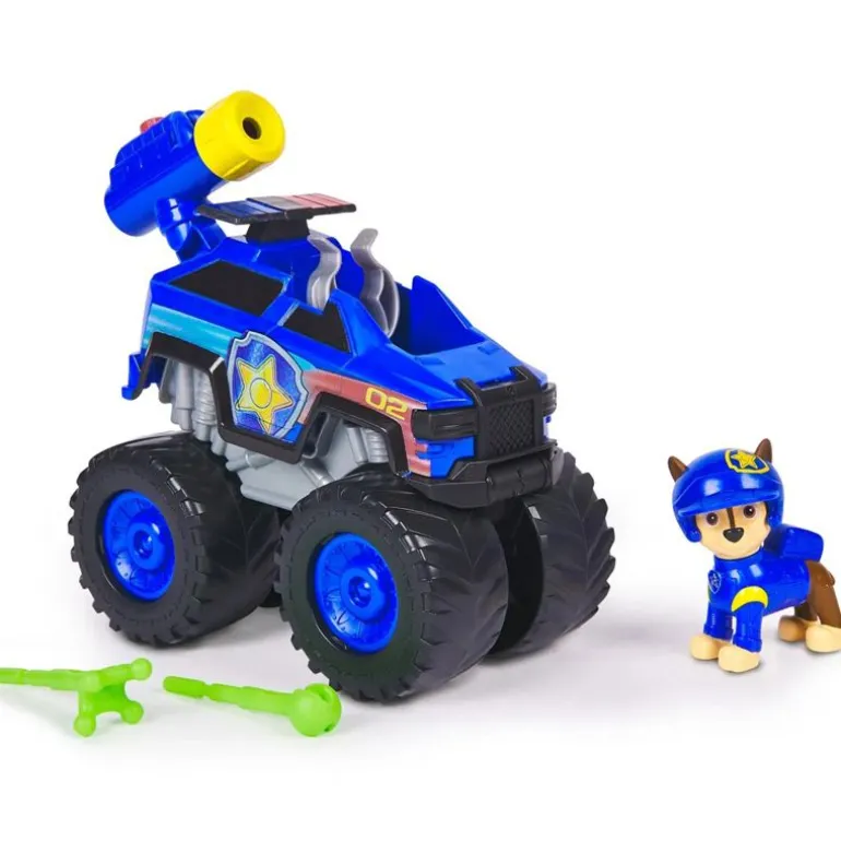 Paw Patrol Rescue Wheels Figur og Lekebil - Chase