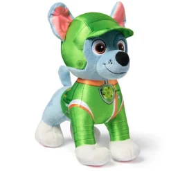 Paw Patrol Rescue Wheels Plysjbamse 19cm - Rocky