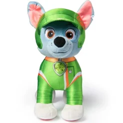 Paw Patrol Rescue Wheels Plysjbamse 19cm - Rocky