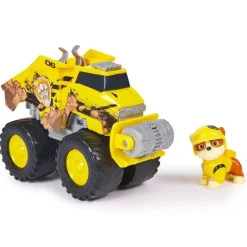 Paw Patrol Rescue Wheels Figur og Lekebil - Rubble