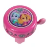 PAW Patrol Rosa Metall Sykkelbjelle - Skye og Everest