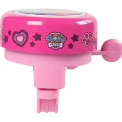 PAW Patrol Rosa Metall Sykkelbjelle - Skye og Everest