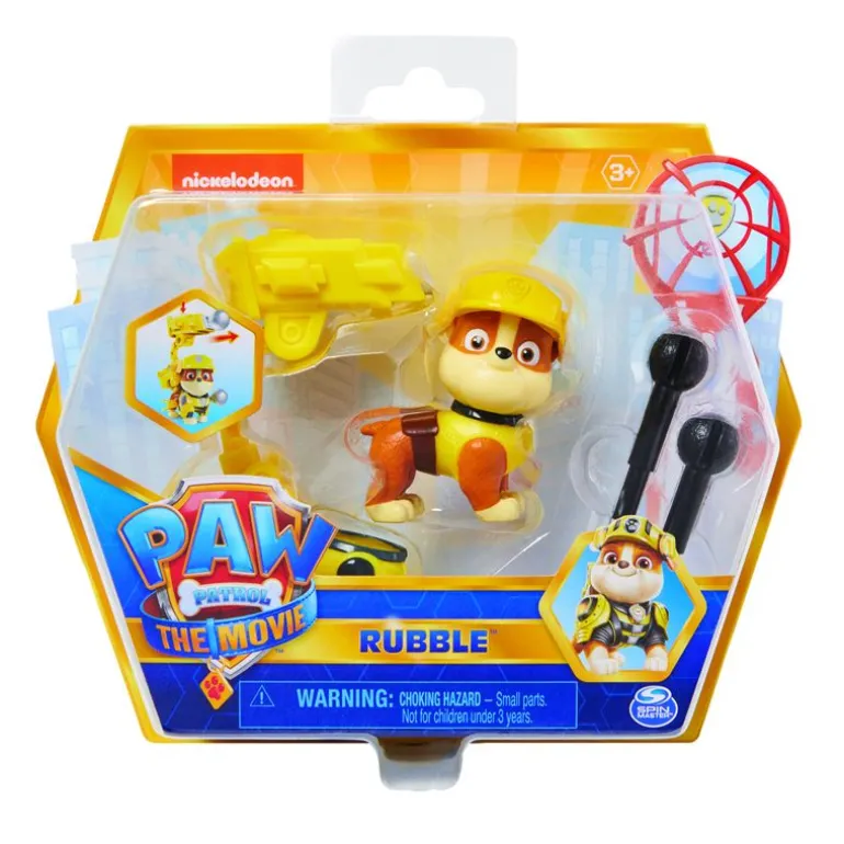 Paw Patrol The Movie Figur - Rubble