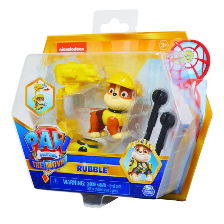 Paw Patrol The Movie Figur - Rubble