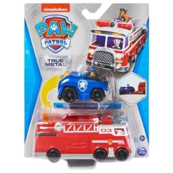 Paw Patrol True Metal Lekebil - Brannbil Lagkjøretøy