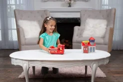 Peppa Gris - Brannstasjon med figurer