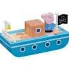 Peppa Gris - Båt i tre med figur