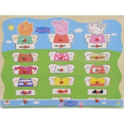 Peppa Gris - Mix and match puslespill
